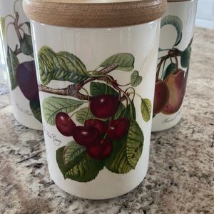 Portmeirion Pomona No. 2 canister